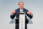 EU-Kommissar Johannes Hahn hielt ein Impulsreferat zum Thema "Österreich und die EU - zur Verfasstheit Europas.