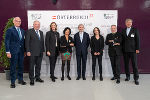 IV-Präsident Stefan Stolitzka, Landeshauptmann Hermann Schützenhöfer, Wissenschaftslandesrätin Barbara Eibinger-Miedl, Bildungspsychologin Christiane Spiel, EU-Kommissar Johannes Hahn, Virtual-Reality-Forscherin Johanna Pirker, Unternehmer Siegfried Wolf und Ö22-Koordinator Herwig Hösele (v.l.) IV-Präsident Stefan Stolitzka, Landeshauptmann Hermann Schützenhöfer, Wissenschaftslandesrätin Barbara Eibinger-Miedl, Bildungspsychologin Christiane Spiel, EU-Kommissar Johannes Hahn, Virtual-Reality-Forscherin Johanna Pirker, Unternehmer Siegfried Wolf und Ö22-Koordinator Herwig Hösele (v.l.)