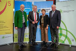 LR Hans Seitinger, LH-Stv. Anton Lang, LR Ursula Lackner und LH Hermann Schützenhöfer (v.l.) © Land Steiermark/Purgstaller; bei Quellenangabe honorarfrei