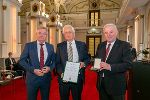 LH-Stv. Anton Lang, Gerhard Schickhofer, LH Hermann Schützenhöfer (v.l) © LandSteiermark/ Robert Frankl, bei Quellenangabe honorarfrei LH-Stv. Anton Lang, Gerhard Schickhofer, LH Hermann Schützenhöfer (v.l)