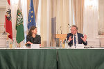 Landesrätin Doris Kampus und Landesrat Christopher Drexler (v.l.) leiteten das Koordinationstreffen. Landesrätin Doris Kampus und Landesrat Christopher Drexler (v.l.) leiteten das Koordinationstreffen.