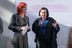 Bildungsdirektorin Elisabeth Meixner (rechts, links im Bild Moderatorin Eva Pöttler) unterstrich die Bedeutung der sozialen Berufe. © Land Steiermark/Robert Binder; Verwendung bei Quellenangabe honorarfrei Bildungsdirektorin Elisabeth Meixner (rechts, links im Bild Moderatorin Eva Pöttler) unterstrich die Bedeutung der sozialen Berufe.
