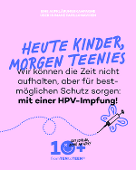 Infomaterial zur HPV-Impfwoche in der Steiermark