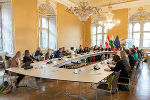 Die Konferenz der Kinder- und JugendhilfereferentInnen fand im Rittersaal des Landhauses in Graz statt.