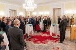 Medienempfang des Landes Steiermark 2023 im Weißen Saal der Grazer Burg.