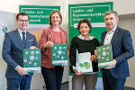 Präsentation der Landesentwicklungsstrategie Steiermark 2030: LAbg. Stefan Hofer, LR Barbara Eibinger-Miedl, LR Ursula Lackner und LAbg. Franz Fartek (v.l.) © Land Steiermark/Binder; bei Quellenangabe honorarfrei Präsentation der Landesentwicklungsstrategie Steiermark 2030: LAbg. Stefan Hofer, LR Barbara Eibinger-Miedl, LR Ursula Lackner und LAbg. Franz Fartek (v.l.)