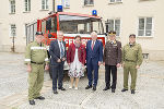 Mai 2022: Die Landesregierung spendete zwei steirische Feuerwehrfahrzeuge für die Ukraine.