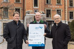 Abteilungsleiter Johann Wiedner (Wasser- und Ressourcenwirtschaft), Bürgermeister Hermann Trinker und Landesrat Hans Seitinger © Martin Huber; Verwendung bei Quellenangabe honorarfrei Abteilungsleiter Johann Wiedner (Wasser- und Ressourcenwirtschaft), Bürgermeister Hermann Trinker und Landesrat Hans Seitinger