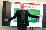 Peter Plaikner im Medienzentrum Steiermark © Land Steiermark/ Binder Peter Plaikner im Medienzentrum Steiermark