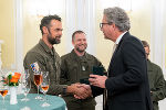 LH Christopher Drexler dankte den Soldaten für ihren Einsatz im Katastrophengebiet. © Land Steiermark/Robert Binder; Verwendung bei Quellenangabe honorarfrei LH Christopher Drexler dankte den Soldaten für ihren Einsatz im Katastrophengebiet.