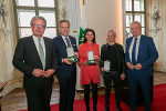 LH Christopher Drexler, Christian Jauk, Sonja Klima, Boris Bukowski, LH-Stv. Anton Lang (v.l.) © Land Steiermark/ Frankl