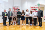 Gewinnerinnen und Gewinner der Wartinger-Medaille vom BG/BRG Judenburg.