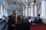 Ehrung von Sportlerinnen und Sportlern in der Aula der Alten Universität