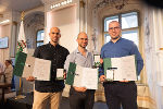 Ehrung von Sportlerinnen und Sportlern in der Aula der Alten Universität