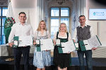 Ehrung von Sportlerinnen und Sportlern in der Aula der Alten Universität