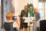 Ehrung von Sportlerinnen und Sportlern in der Aula der Alten Universität