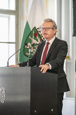 Impressionen vom Empfang für streirische Maturantinnen und Maturanten in der Aula der Alten Universität in Graz.