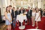 Impressionen vom Empfang für streirische Maturantinnen und Maturanten in der Aula der Alten Universität in Graz.