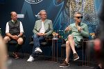 LH Drexler bei der PK mit Robbie Williams © Land Steiermark; Verwendung bei Quellenangabe honorarfrei LH Drexler bei der PK mit Robbie Williams