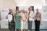 Pressekonferenz zum regionalen Gleichstellungsmanagement: Alexandra Nagl, LR Ursula Lackner, LR Juliane Bogner-Strauß, LR Barbara Eibinger-Miedl und Daniela Adler (v.l.) im Medienzentrum Steiermark. © Land Steiermark/Tamara Häusl; Verwendung bei Quellenangabe honorarfrei Pressekonferenz zum regionalen Gleichstellungsmanagement: Alexandra Nagl, LR Ursula Lackner, LR Juliane Bogner-Strauß, LR Barbara Eibinger-Miedl und Daniela Adler (v.l.) im Medienzentrum Steiermark.
