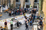 Impressionen vom "Markt der Artenvielfalt" am 27. September im Landhaushof