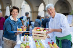 Impressionen vom "Markt der Artenvielfalt" am 27. September im Landhaushof