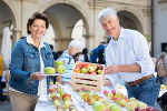 Impressionen vom "Markt der Artenvielfalt" am 27. September im Landhaushof