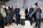 LH Drexler und LH Stelzer besichtigen die Ausstellung „sudhaus - kunst mit salz & wasser″