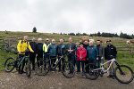 LH Christopher Drexler bei der Eröffnung der „Wexl Trails“ auf der Vorauer Schwaig im Bezirk Hartberg-Fürstenfeld. © Fabian Hasler; Verwendung bei Quellenangabe honorarfrei