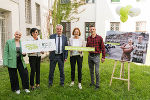 Kampagne für mehr Verkehrssicherheit: Influencerin Paula, Maria Knauer-Lukas (Abteilung 16), LH-Stv. Anton Lang, LR Simone Schmiedtbauer und Influencer Marcel Wintscher (v.l.). © Land Steiermark/Andreas Resch; Verwendung bei Quellenangabe honorarfrei Kampagne für mehr Verkehrssicherheit: Influencerin Paula, Maria Knauer-Lukas (Abteilung 16), LH-Stv. Anton Lang, LR Simone Schmiedtbauer und Influencer Marcel Wintscher (v.l.).