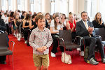 Empfang: LH Christopher Drexler zeichnete steirische Schülerinnen und Schüler in der Aula der Alten Universität aus