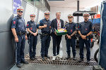 Landeshauptmann Christopher Drexler dankt eingesetzten Polizistinnen und Polizisten © Land Steiermark/ Binder Landeshauptmann Christopher Drexler dankt eingesetzten Polizistinnen und Polizisten