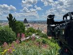 Serie „Die Habsburger in Europa“: Dreharbeiten am Grazer Schloßberg © GS FILM Film- & Fernsehproduktion; Verwendung bei Quellenangabe honorarfrei Serie „Die Habsburger in Europa“: Dreharbeiten am Grazer Schloßberg