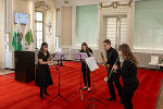 Verleihung der Goldenen Leistungsabzeichen an Blasmusikerinnen und -musiker