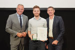 Sportlerehrung in der Aula der Alten Universität: Christian Kalcher wurde ausgezeichnet