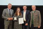 Sportlerehrung in der Aula der Alten Universität: Hanna Gradwohl wurde ausgezeichnet