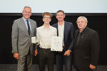 Sportlerehrung in der Aula der Alten Universität: Nico-Johann Edlinger wurde ausgezeichnet