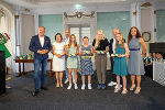 LH Mario Kunasek und Bildungsdirektorin Elisabeth Meixner gratulierten zu exzellenten Leistungen beim Basketball-Schulbewerb