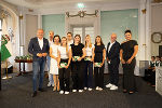 LH Mario Kunasek und Bildungsdirektorin Elisabeth Meixner gratulierten zu exzellenten Leistungen beim Handball-Schulbewerb