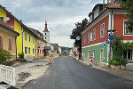 Straße in einem Ort © Land Steiermark