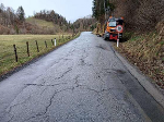 Ein Teil des betroffenen Straßenstücks der L 522 © Land Steiermark